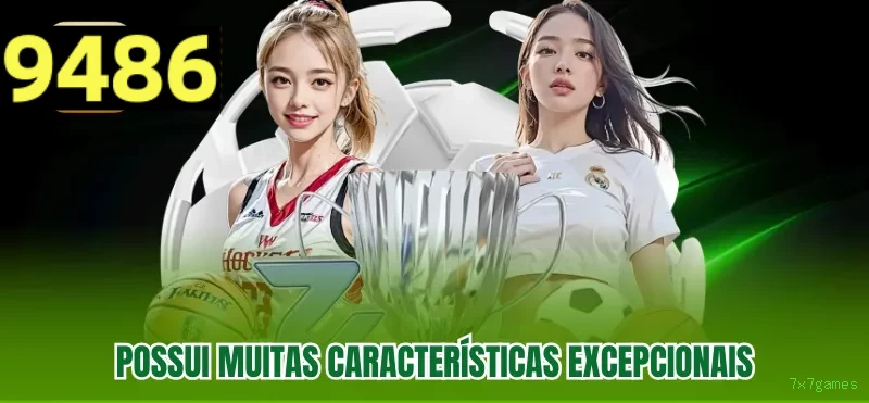 Imagem promocional da 7x7games mostrando a plataforma e suas vantagens